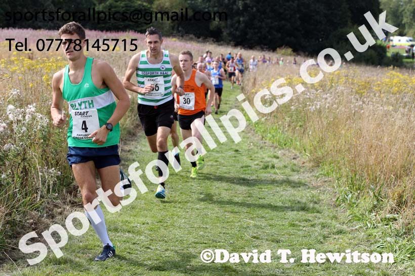 Senior mens and veteran relays, Sunderland Harriers Cross Country Relays, Farringdon, Sunderland . Photo: David T. Hewitson/Sports for All Pics
